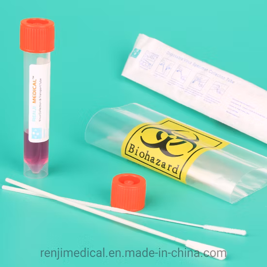 Consumíveis PCR para tubo descartável de coleta de amostras de teste de amostra de ácido nucleico de laboratório PCR