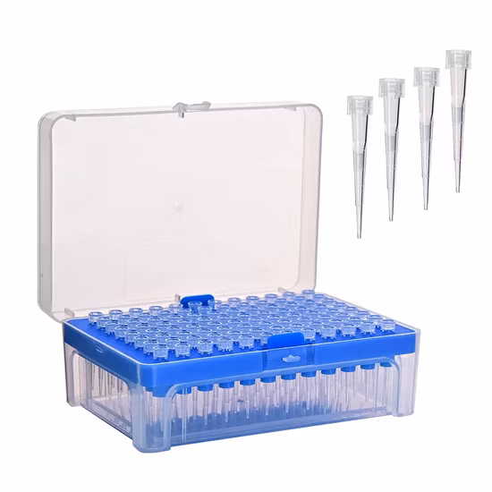 GEB 10ul Bulk Nature Pontas de pipeta robóticas compatíveis com Rainin Medical Biology Consumíveis Labware Atacado Bom preço Fabricação profissional OEM